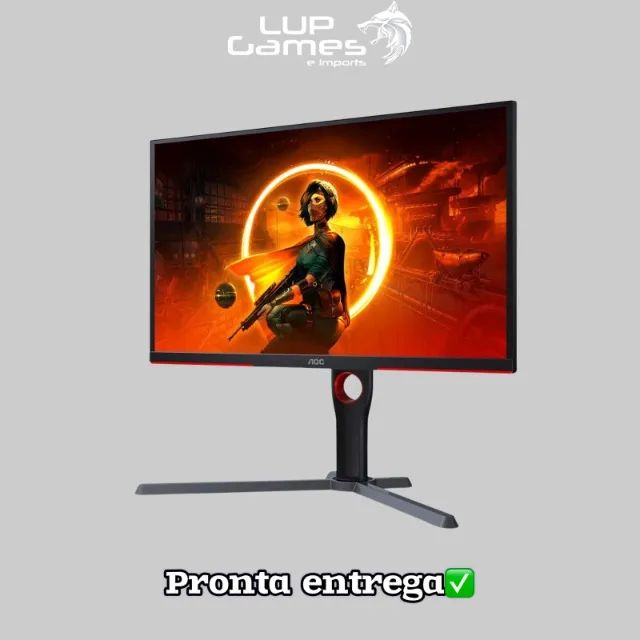 Monitor Gamer AOC Infinity 25 Pol , Full HD, 240 Hz 0,5ms (Produto novo/ loja física)