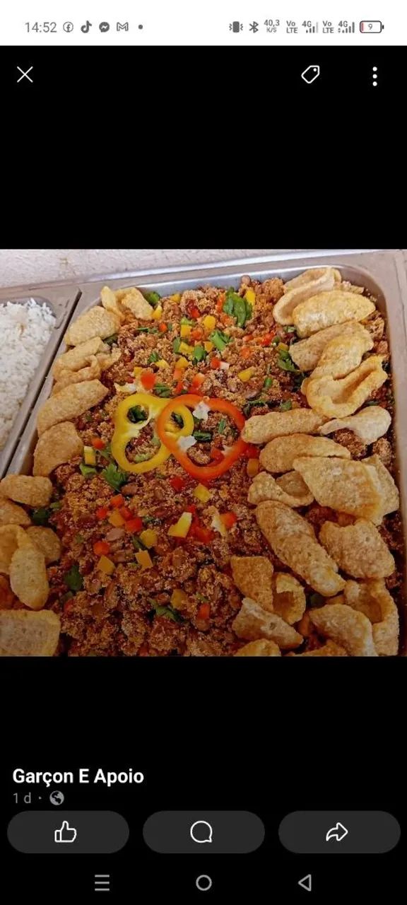 Buffet tradicional  e churrasco 