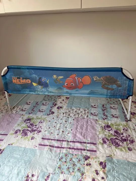 Grade de Proteção para Cama Infantil - Procurando Nemo