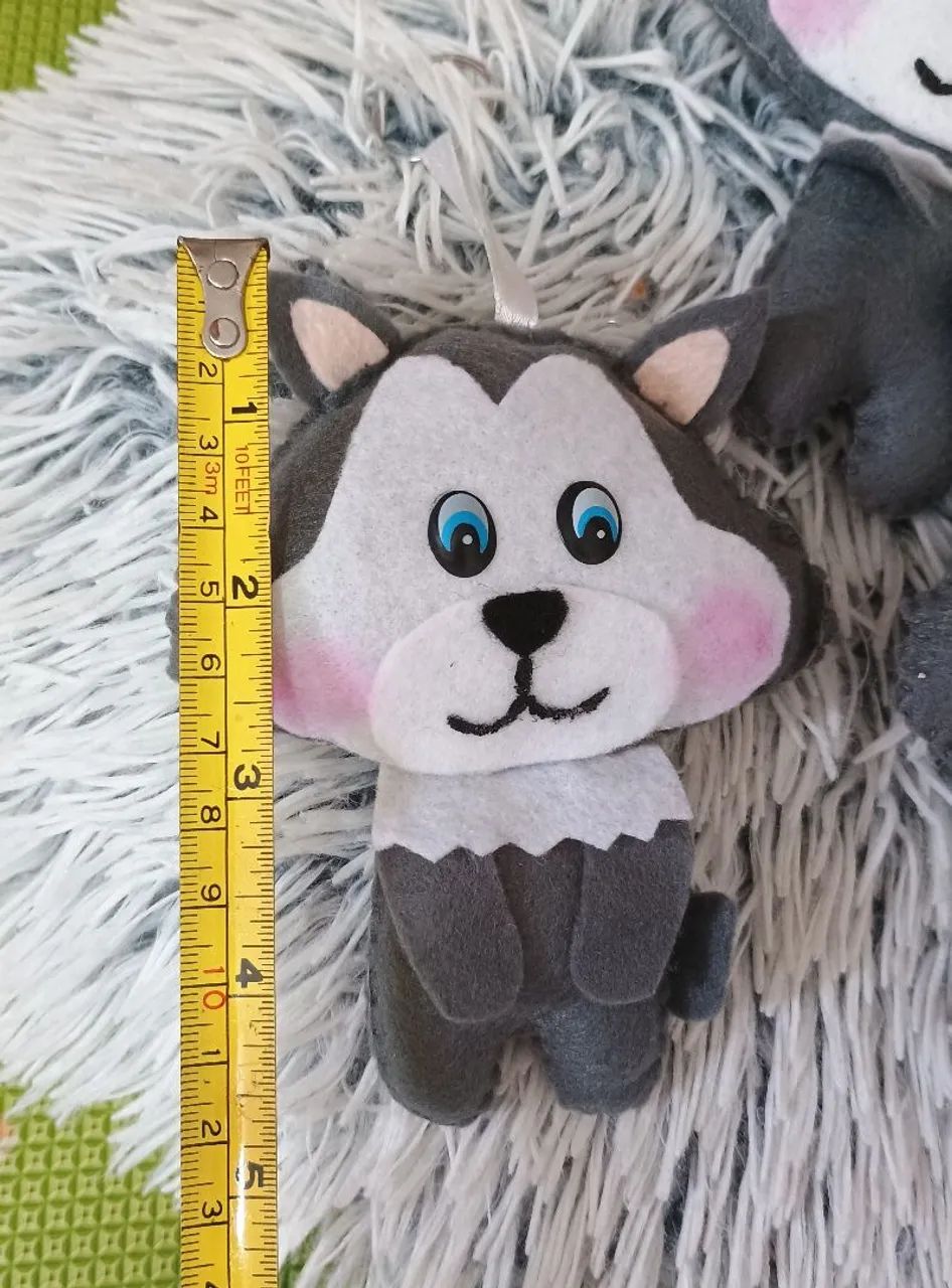 Chaveiro Lobinho em Feltro 64683997790594120