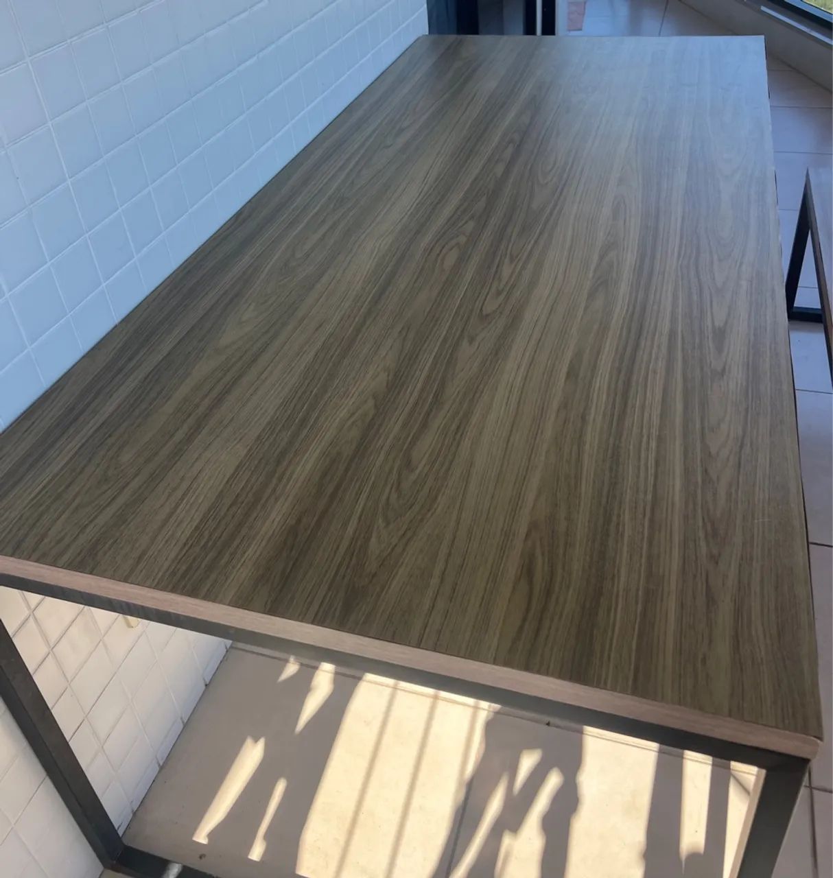 Mesa e Banco Estilo Industrial - Jantar E Área Gourmet - Foto 2
