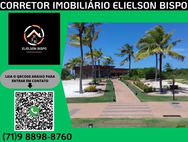 RESERVA SAUÍPE, Lotes de 450 a 620 m², vista mar a 300 metros da praia - SAUIPE