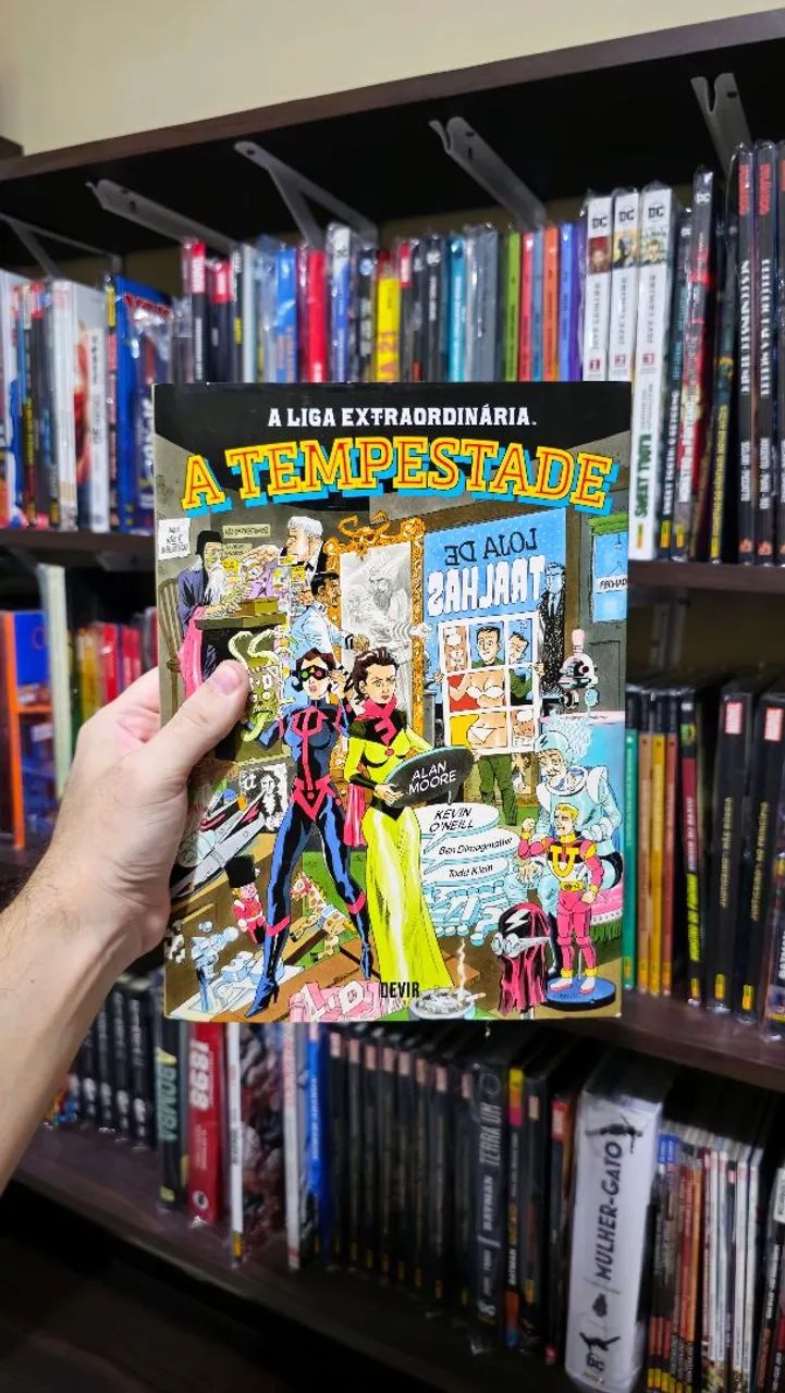 A Liga Extraordinária - A Tempestade - HQ Devir