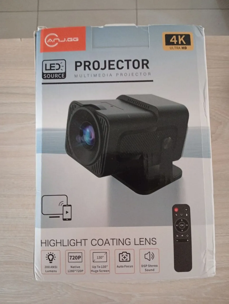 Projetor Multimedia 4K