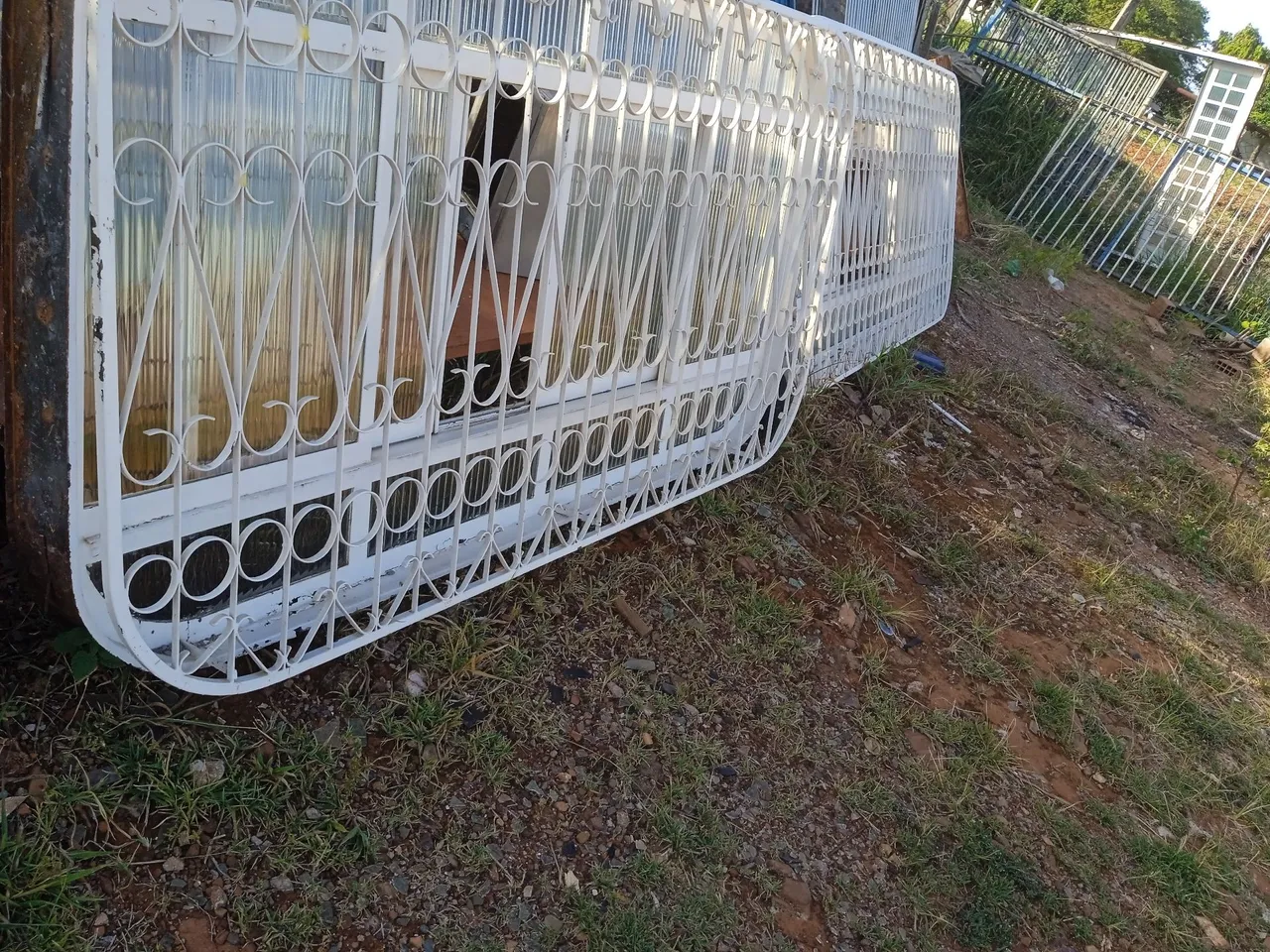 Grade de proteção em aço para janelas