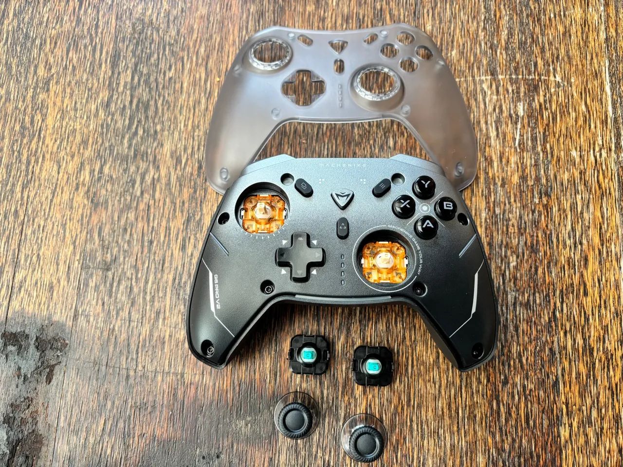 Controle Gamer MACHENIKE G5 Pro V2 + Par de analógicos substituiveis - Foto 3