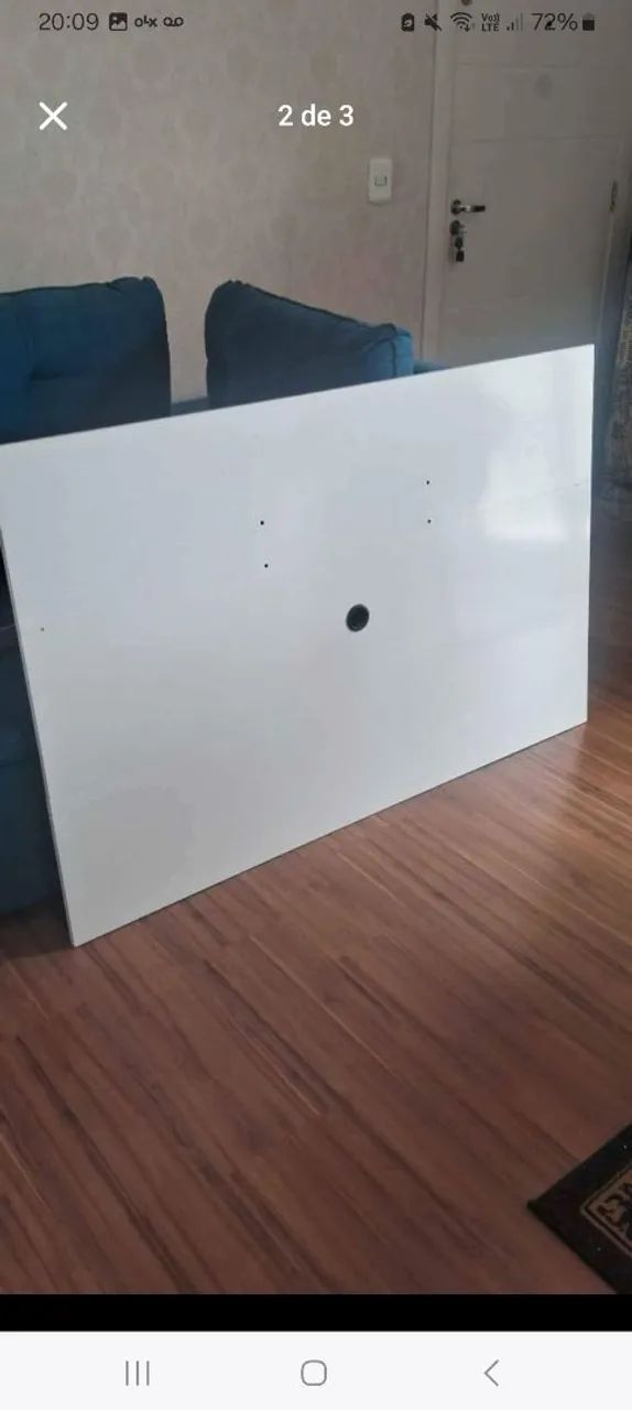 Painel para TV Branco - Foto 2