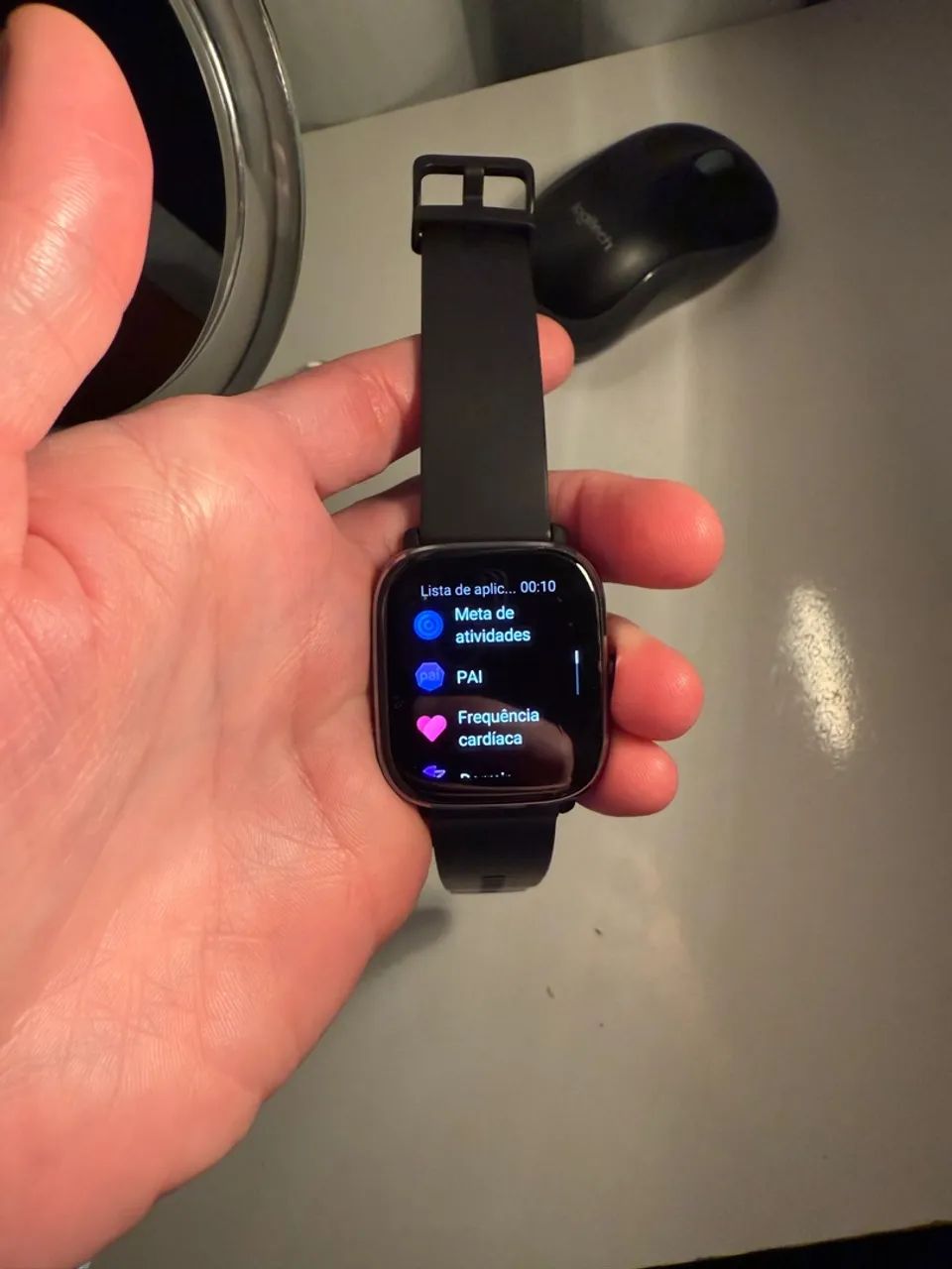 Smartwatch Amazfit GTS Mini - Como Novo! - Foto 4