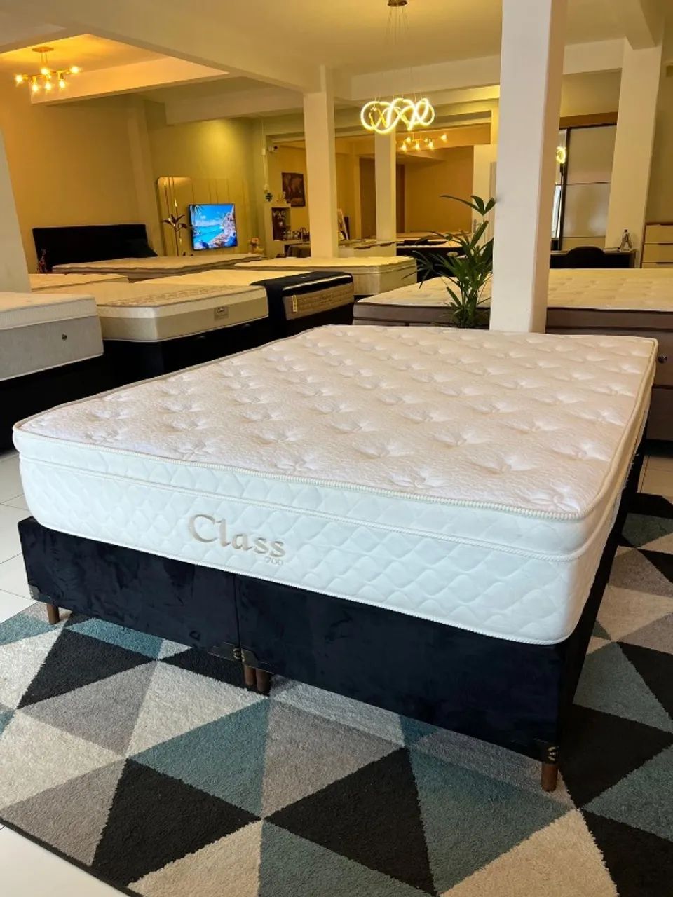 Cama box Casal QUEEN CLASS - Entregamos! 