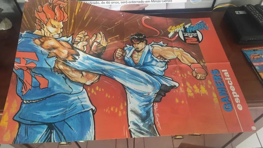Poster Street Fighter Zero 2 