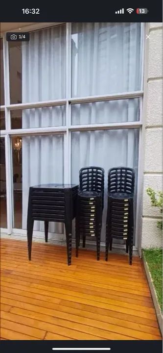 Aluguel de mesas e cadeiras (entregamos em toda CG)