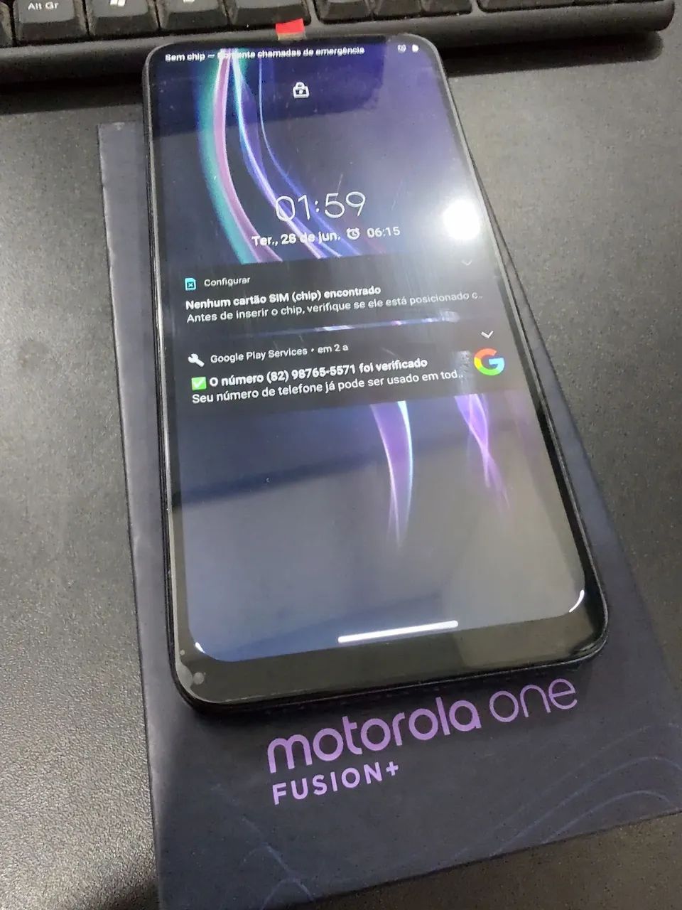 Motorola One Fusion+ 128gb / 64mp