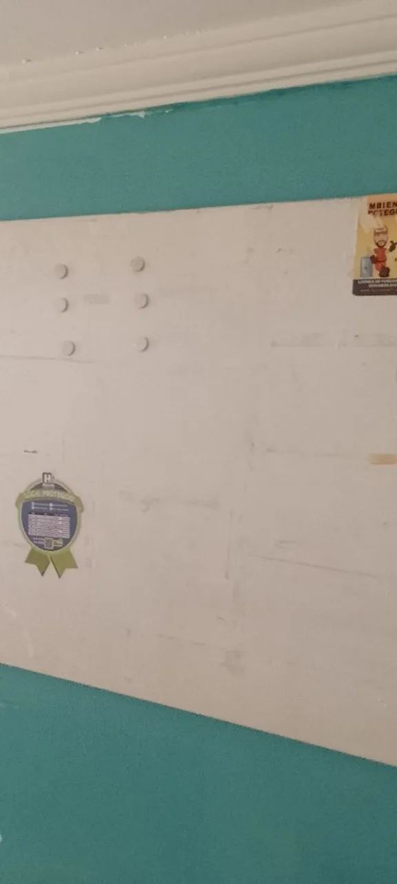 Quadro de aço para recados com imã  - Foto 3