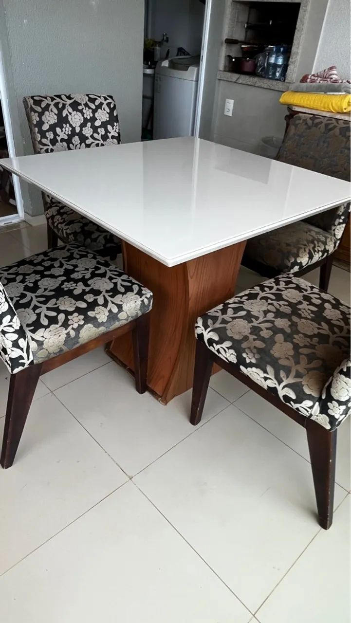 Mesa de Jantar Branca - Foto 2