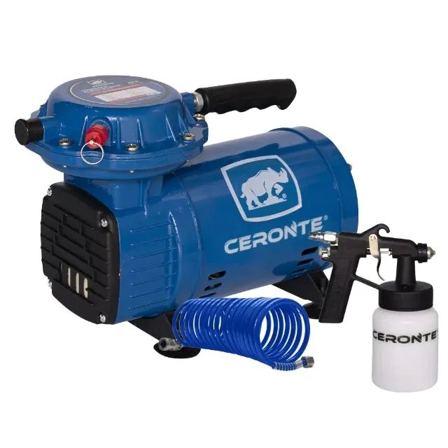 Compressor de Ar Direto 40Psi Com Kit de Pintura Ceronte - Foto 3