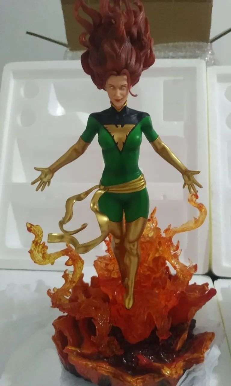  Phoenix Green  Jean Grey - Iron Studios - Foto 3