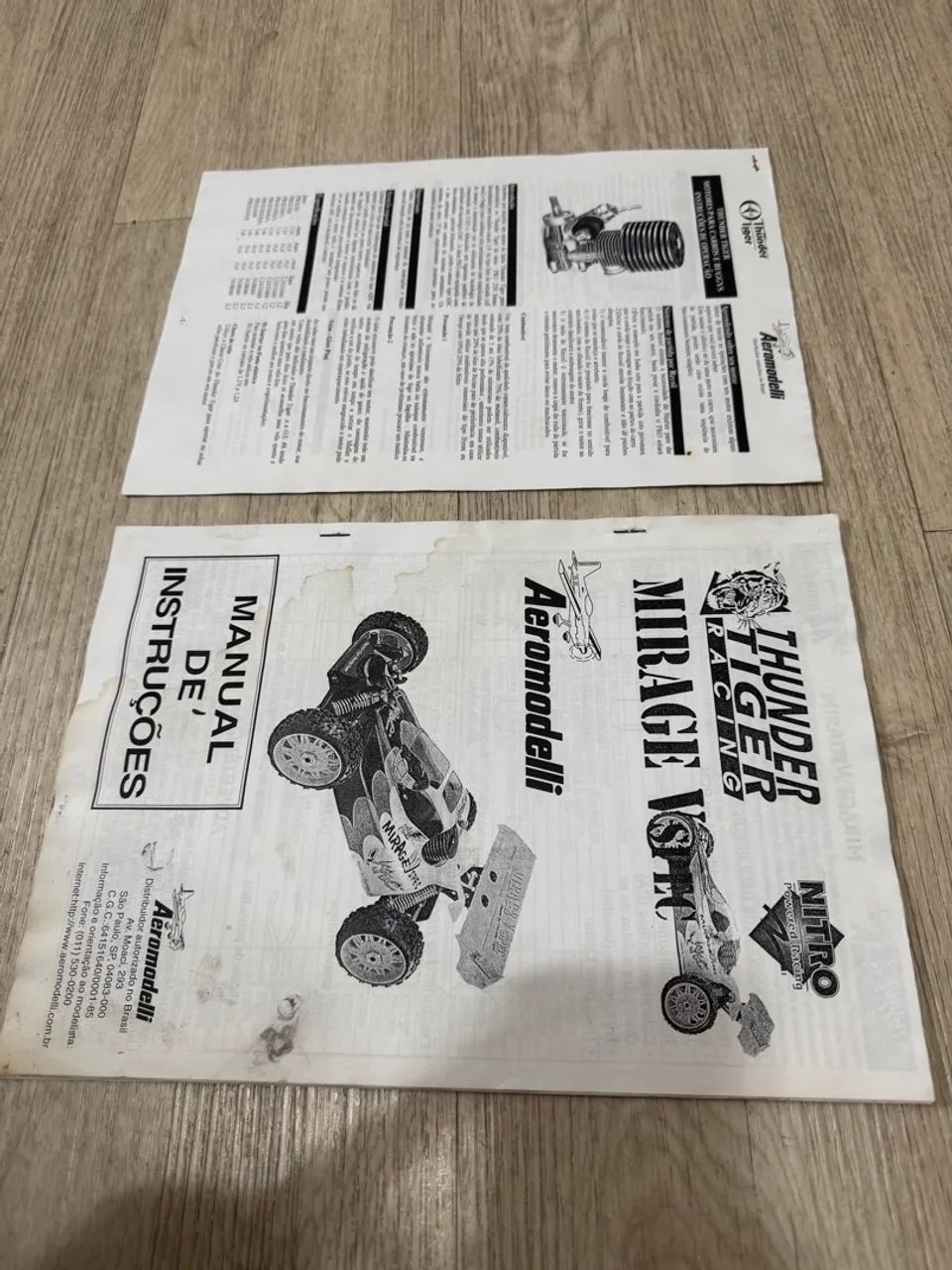 Automodelo Thunder Tiger - Mirage V-Spec NOVO, NUNCA USADO! Um clássico de competição!  - Foto 5