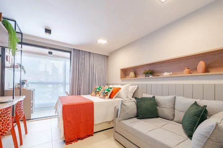 Novíssimo Studio para até 4 pessoas na Barra para Carnaval (a 200m do Hotel Monte Pascoal)