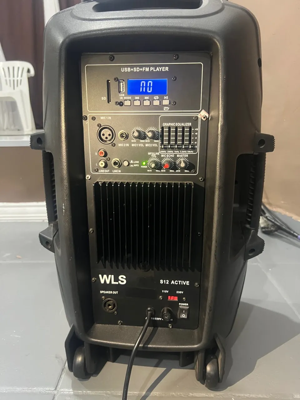 Caixa de Som Amplificada WLS S12 Active