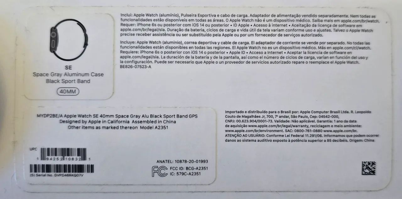 Apple Watch SE - Completo com acessórios extras - Foto 5