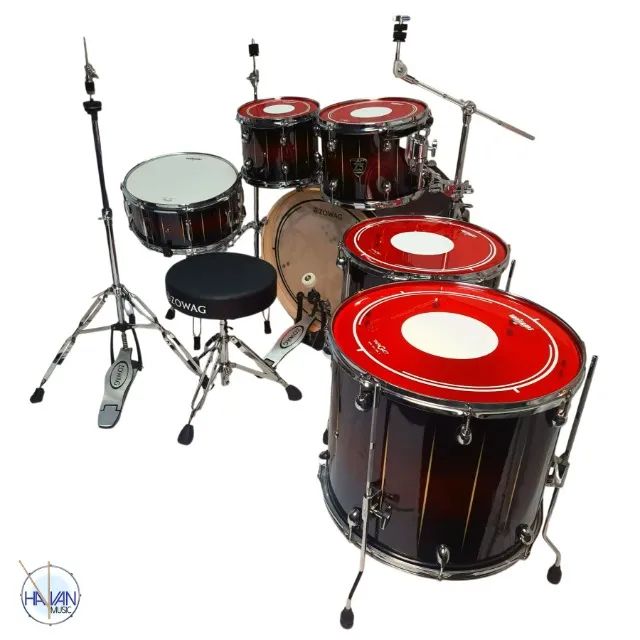 BATERIA ZOWAG Z5 BLACK LIST RED MEDIUM ROCK, Surdos 16