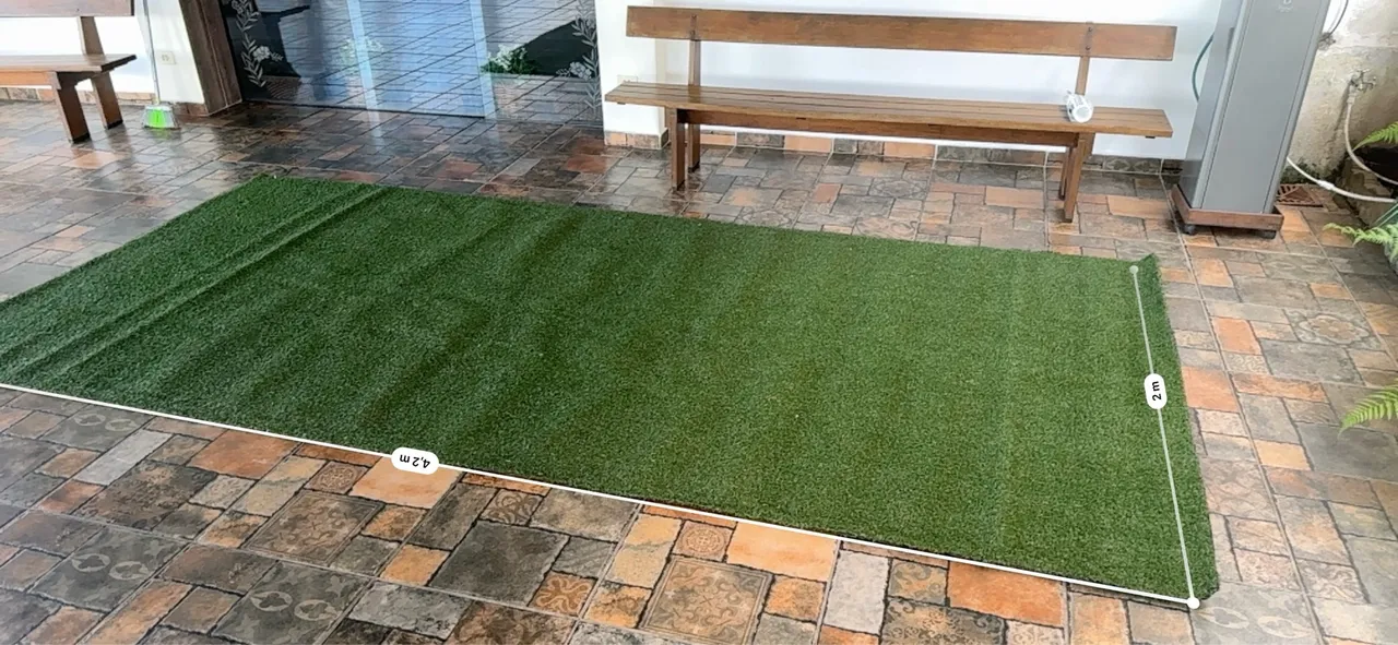 Tapete grama 4x2m