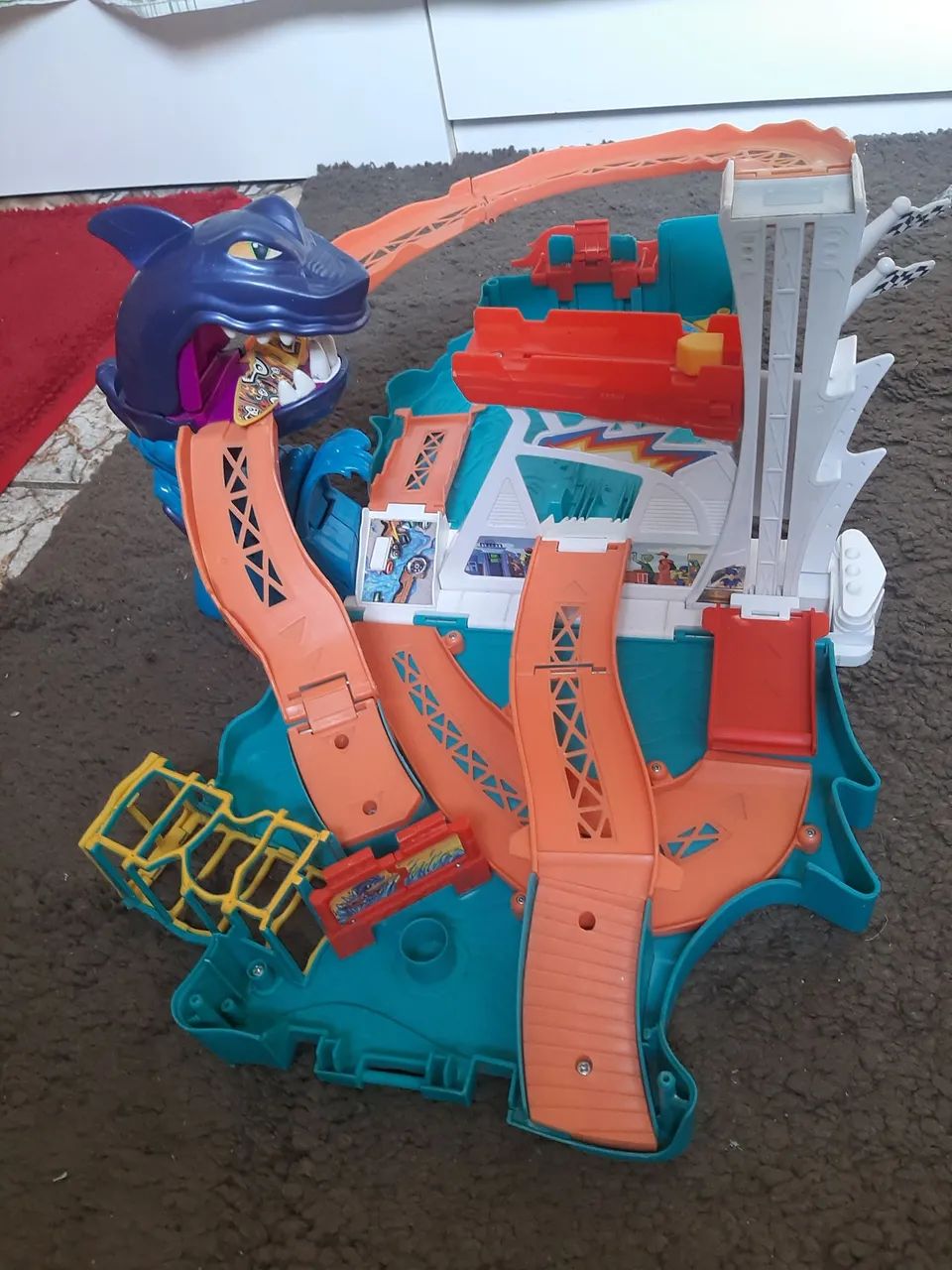 Pista Hot Wheels Ataque do Tubarão - Diversão Garantida!