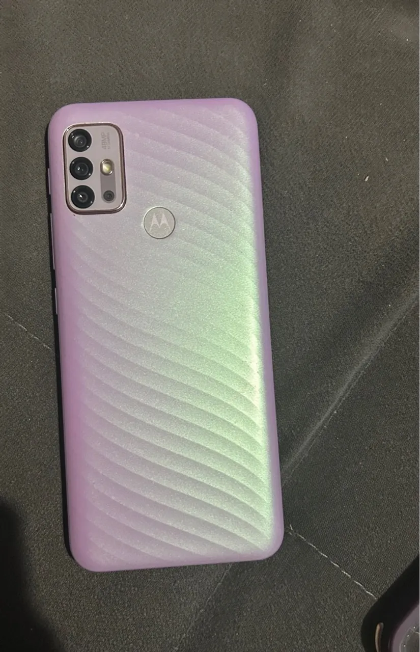 Moto G10 Branco Floral