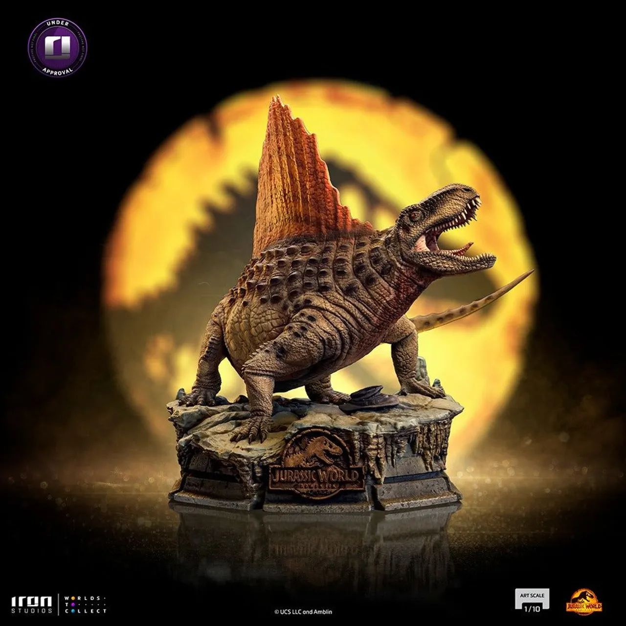 Dimetrodon deluxe Jurassic World - Iron Studios 1/10