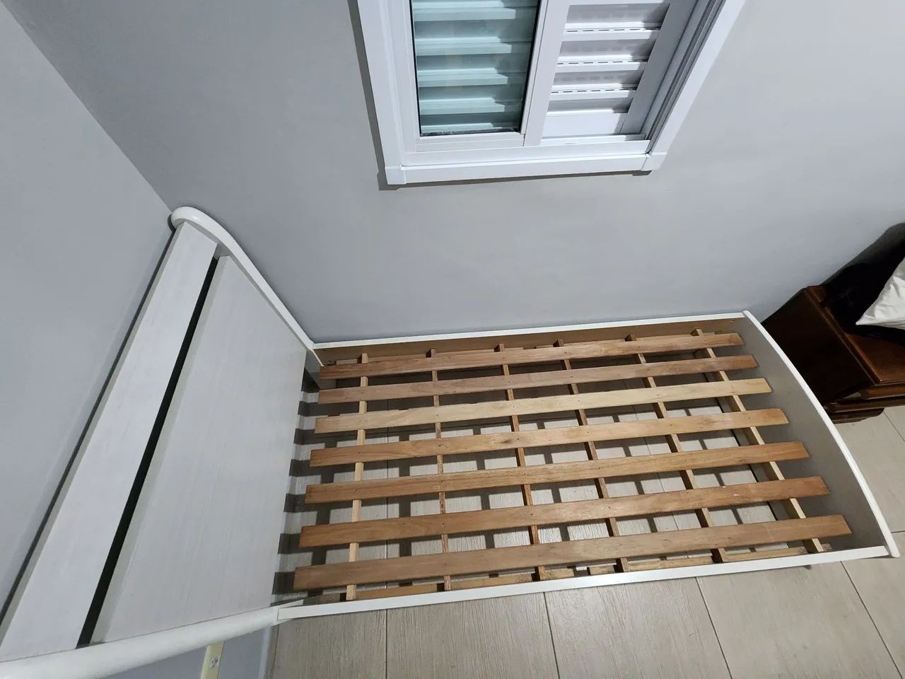 Cama Box Solteiro Branca - Foto 3