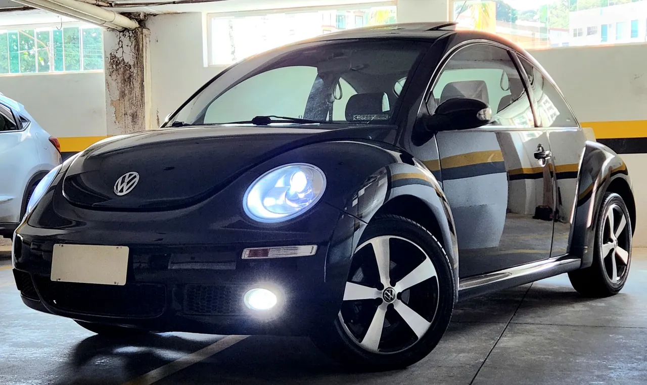 NEW BEETLE 2.0 / 8V MI - AUTOMÁTICO - TOP DE LINHA + TETO - 2009 / 2010