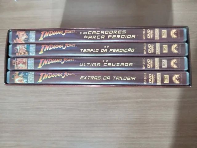 Coleção Box Indiana Jones (dvd) - Foto 3