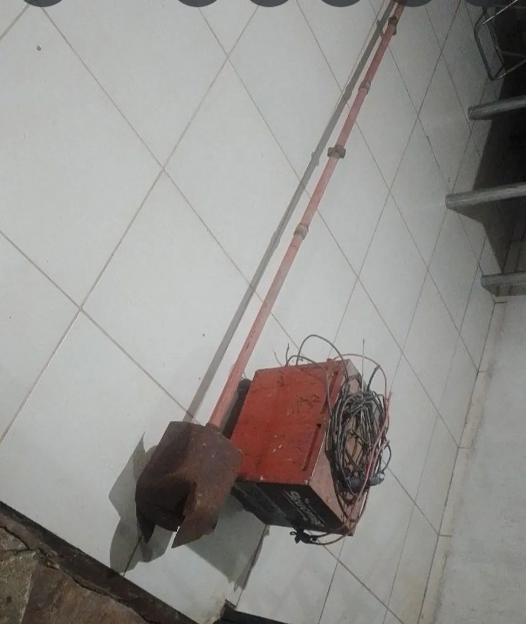 Máquina de solda e trado com 20cm de boca  - Foto 3