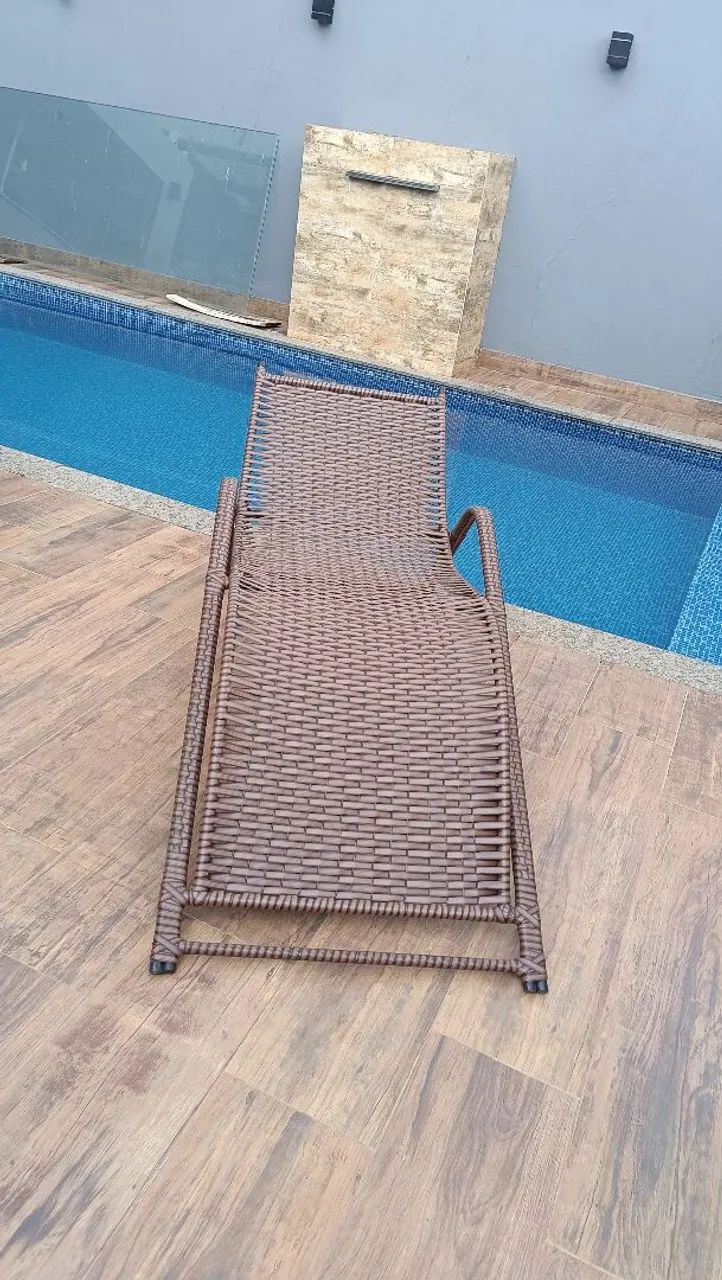 Espreguiçadeira ondulado renove seu bronze