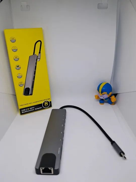 Promoção!!! Hub  8 em 1 Tipo C - Foto 4