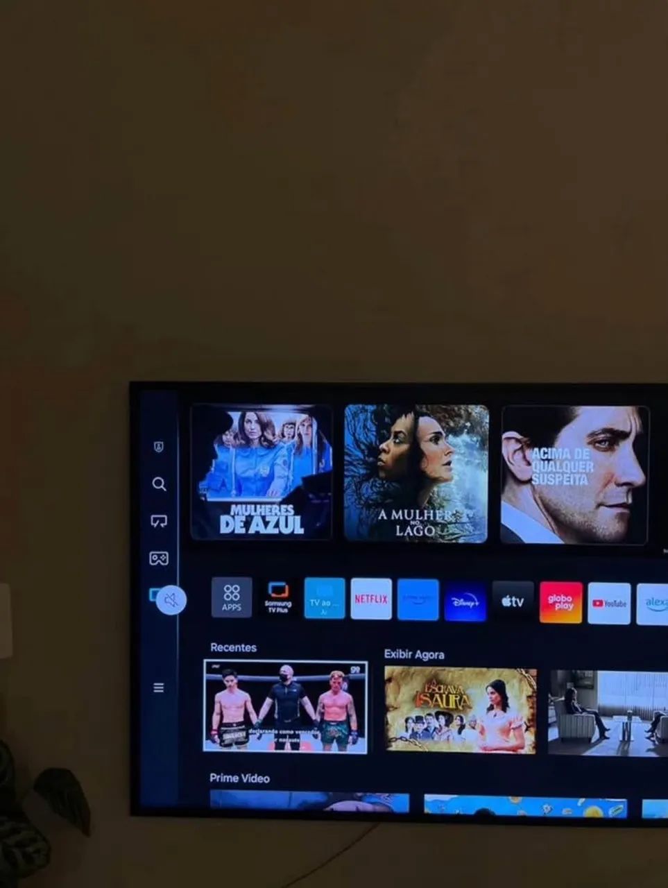 TV com tela de 55 polegadas - Foto 3