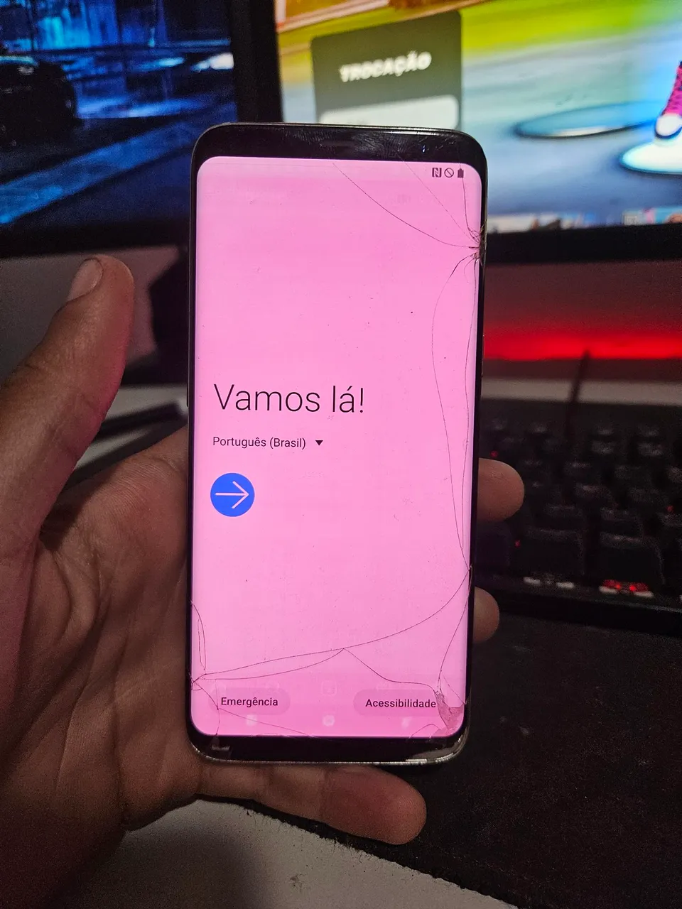 Galaxy s8 Retirada de peças