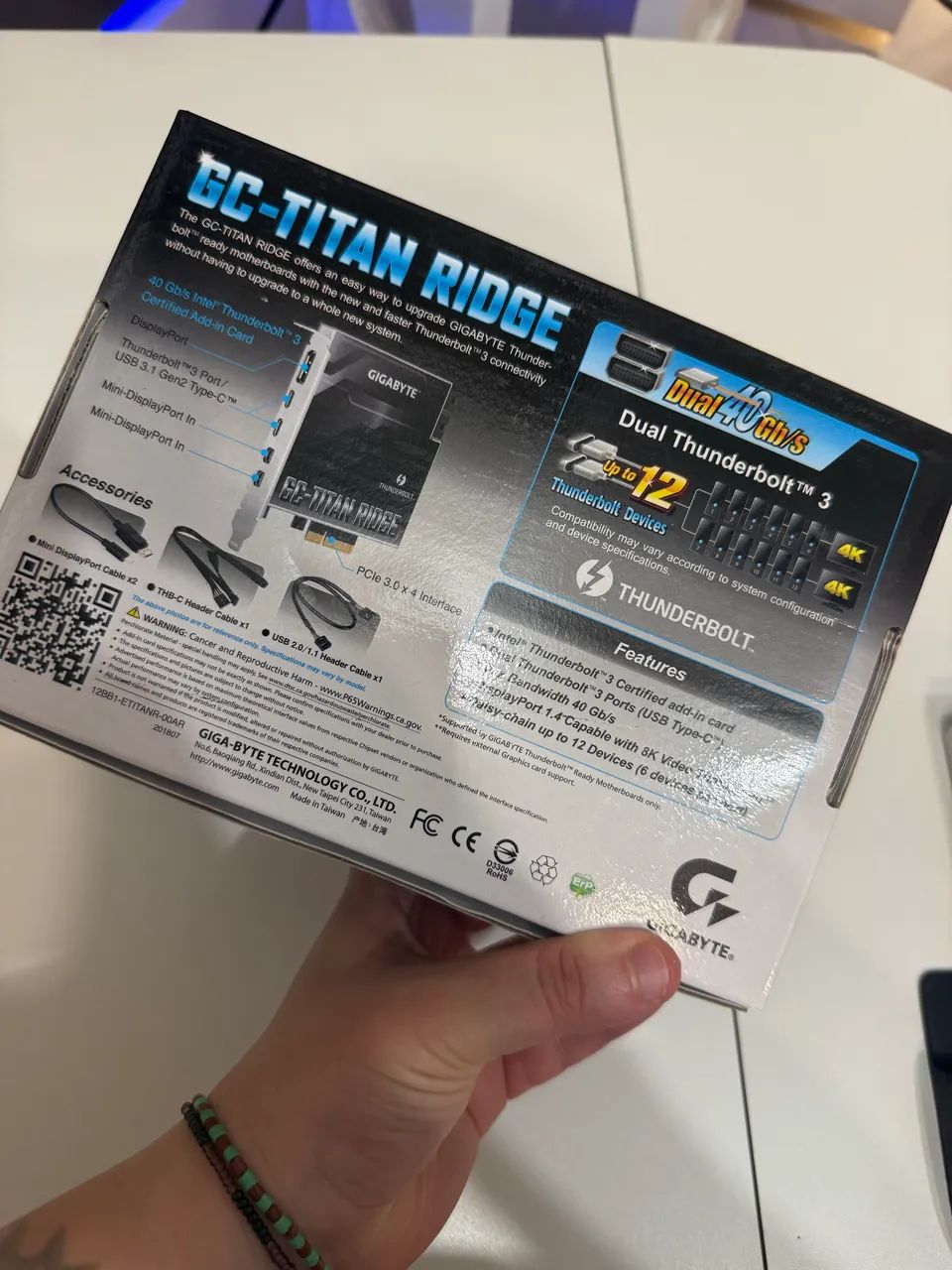 Placa Thunderbolt 3 GC Titan Ridge Intel PCI - Foto 2