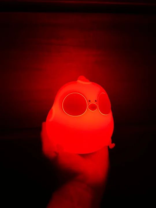 Luminária Galinha Led RGB de Silicone Touch - Foto 4