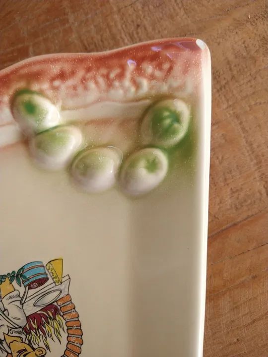 Jogo de Pratos Pizza Vintage - 6 pratos  - Foto 3