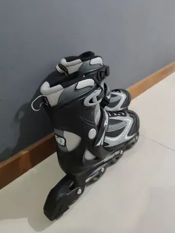 Patins Traxart + Kit de Proteção Oxelo #Pouco Usado - Foto 3