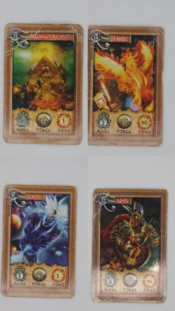 cartas Mythomana elma chips unidade - Foto 4