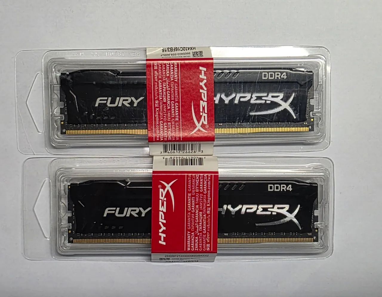 2x Memoria Ddr4 16gb Hyperx 3200 Mhz ( 32GB ) NOVA LACRADA