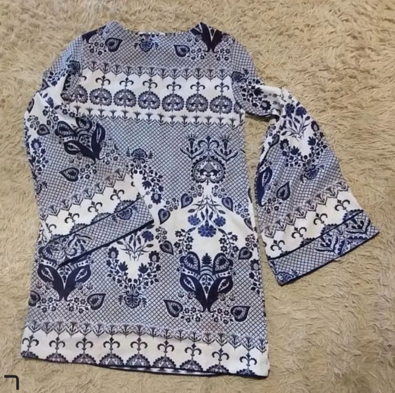 vestido estampado farm - Foto 3