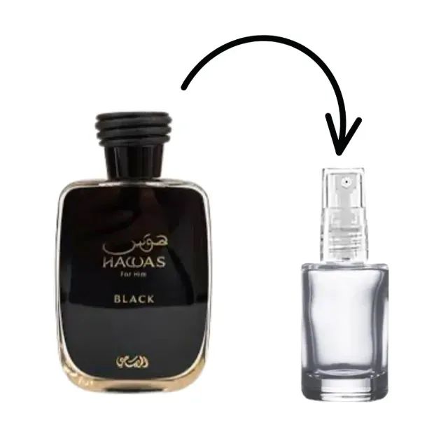 Perfume Hawas Black Decant 10ml Original