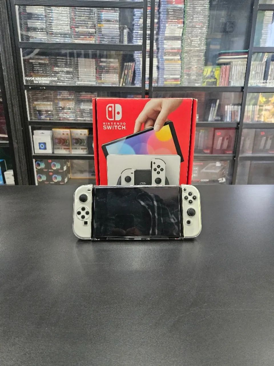 Console Nintendo Switch OLED Modificado com jogos 128GB