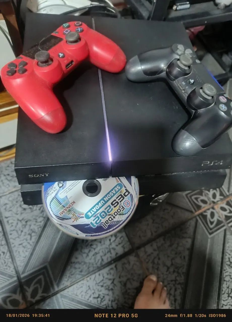 PLAYSTATION 4 FAT FOSCO