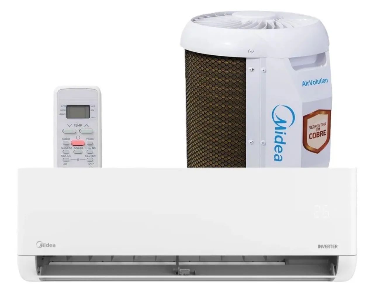 AR CONDICIONADO MIDEA 12.000 BTUS  - Foto 2