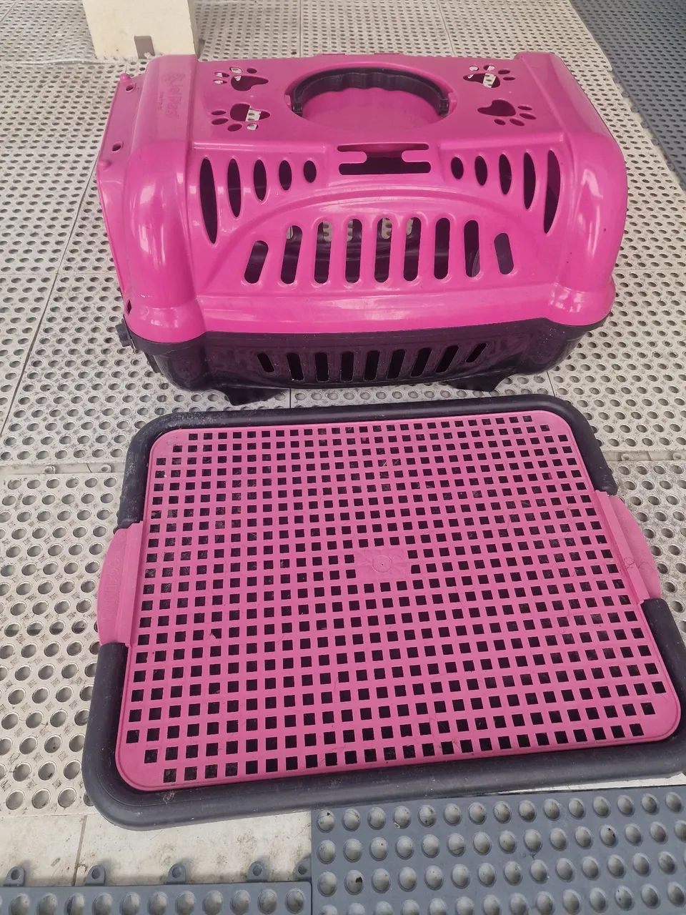 Caixa de transporte, cães e gatos porte pequeno 