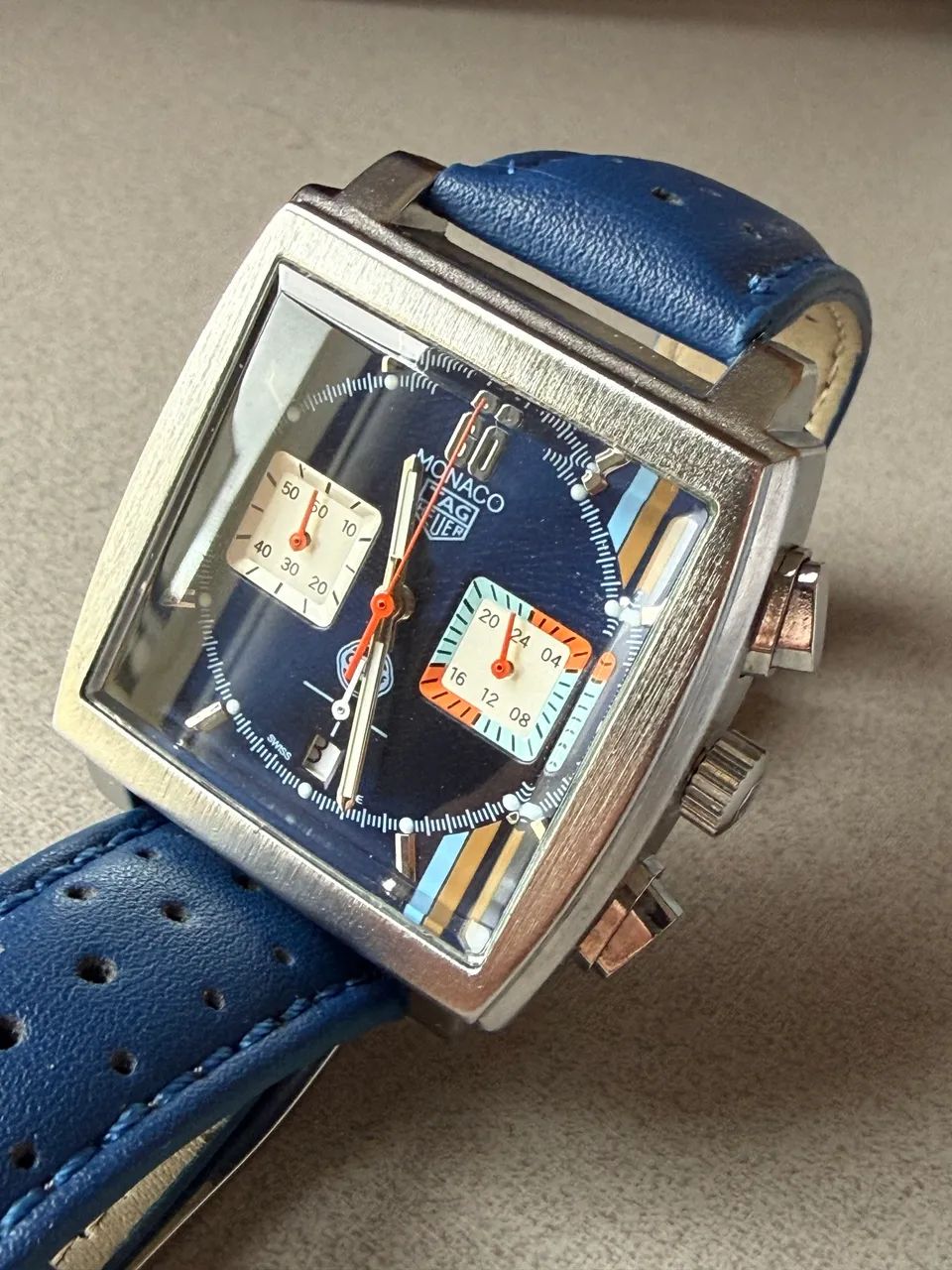 Relogio Tag Heuer Monaco Gulf